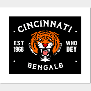 cincinnati bengals Posters and Art